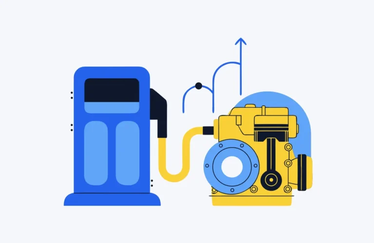 Illustratie: maximale kilometerstand benzineauto